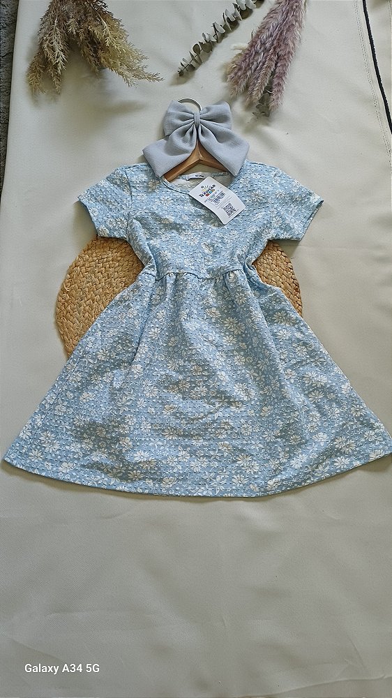 Vestido texturizado