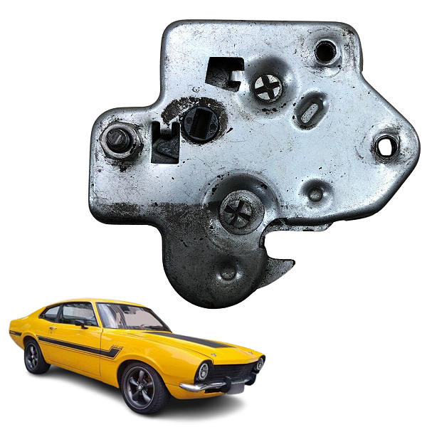 Fechadura Aço Porta Malas Prata Genérica Ford Maverick 73-79