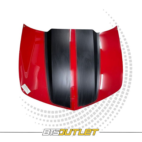 Capô do Motor Vermelho / Preto Original GM Camaro SS 10-15