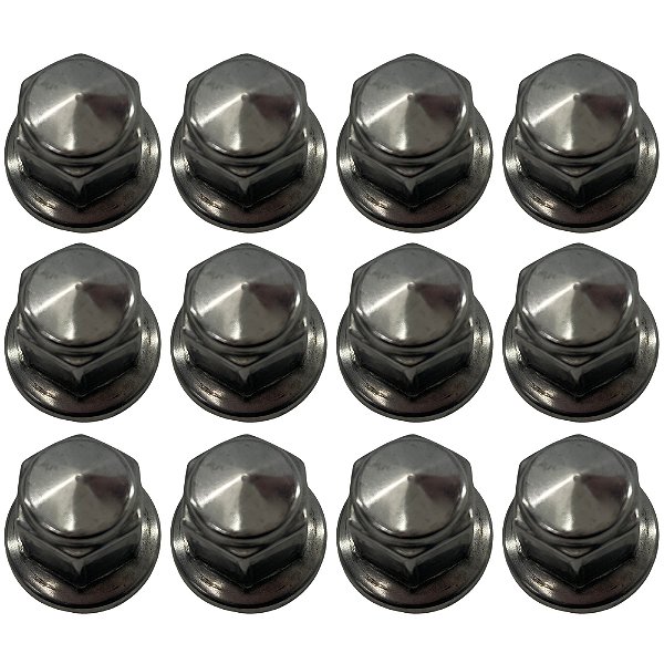 Porca Rod Aço Cabeç Sextav Assent Cônic Rosc M14 x 1,5, Ford-16+