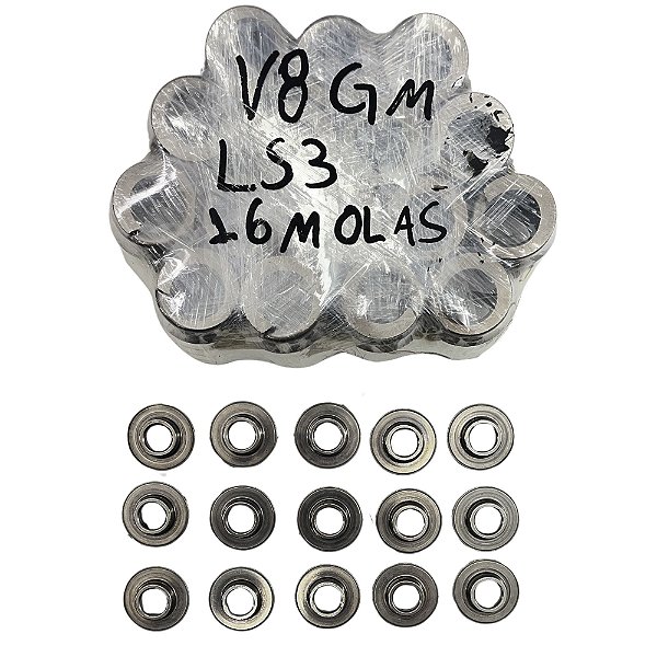 KIT DE MOLAS E PRATOS DO CABEÇOTE V8 LS3 (ORIGINAL)