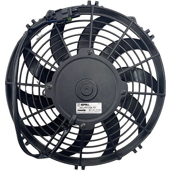Eletro Ventilador Universal SPAL 10 Pás Aspira 10"Pol 12V