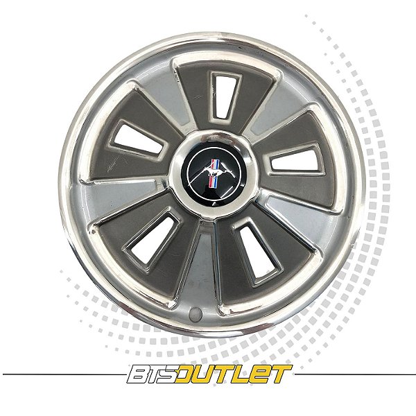 Calota Aro 14"Pol Em Alumínio Original Ford Mustang 67-68