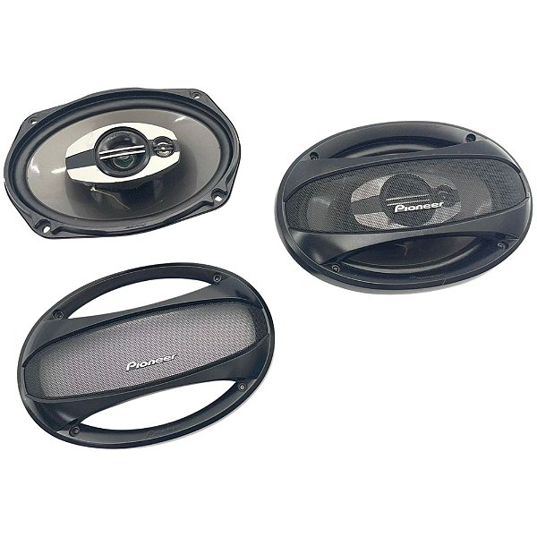 Alto Falantes 6x9 300w 4Ohms 3 Vias TS-A6973S Pioneer (Par)
