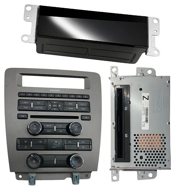 Kit Controle Central Multimídia Display Rádio Ford Mustang-11-14