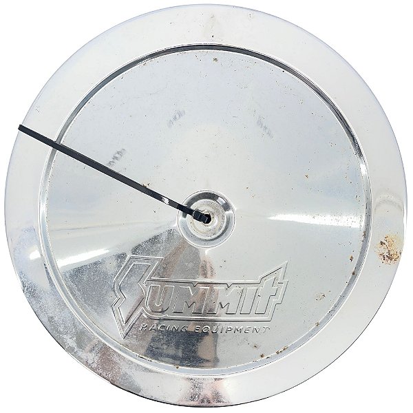 Filtro Ar Redondo Esportivo Cromo 14"Pol SUMMIT Mustang-95(Kit)