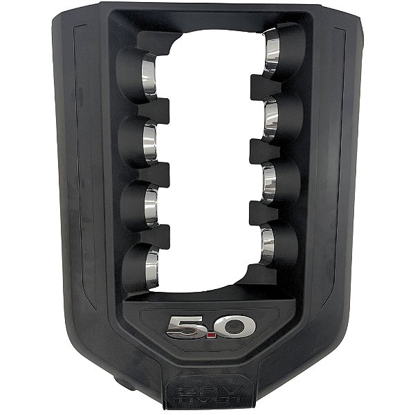 Tampa D´Motor Preto/Prata 5.0LV8Original Ford Mustang -11-14