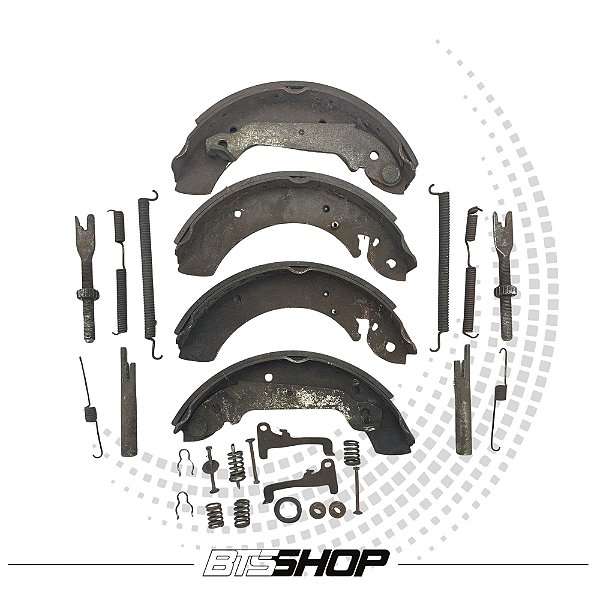 Sapata De Freio Traseiro Orig Frasle Chevrolet Opala-71-92(Kit)