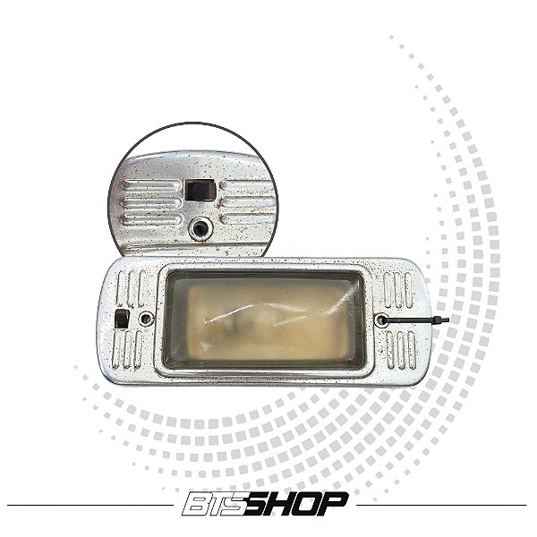 Luz Intern Lente Acri Teto Moldura Croma Orig Ford Mustang-67-71