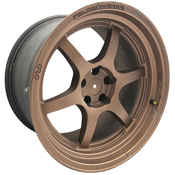 Rodas Aro 18 Tala 10.5 5x100 OffSet 15 Felgenwerks (Jogo)