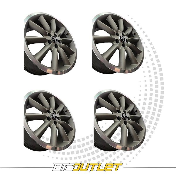 Roda Aro 19 Tala 9 e 9,5 5X114 Ford Mustang BOSS 302 12-13 (Jogo)