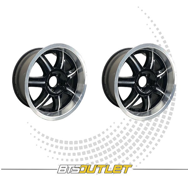 Roda Aro 18 Tala 8,5 5X114 XXI Maveick Opala Mustang (Par)