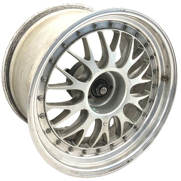Roda Aro 18 Tala 12 Esportiva Corrida BBS LM Original Prata