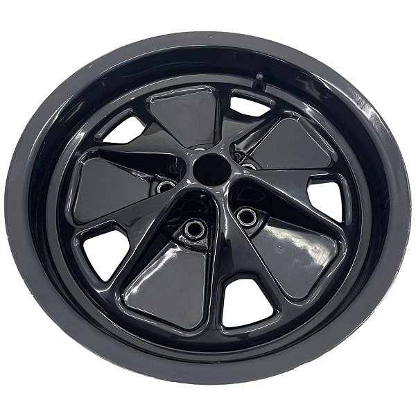 Roda Aro 17 5x114 Magnum 500 Preto P/ Decoração Feito Torno