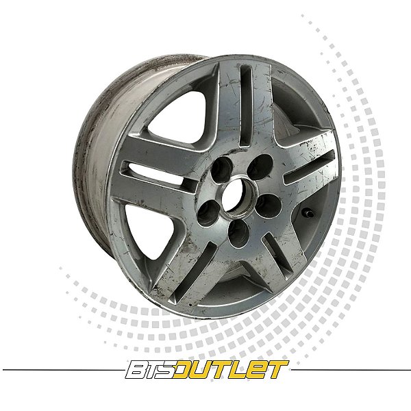 Roda Aro 14 Tala 7 5x100 VW Golf Sapão 02-06 S4200 Prata
