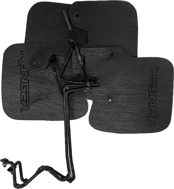 Conjunto Parabarros Lameiro + Suporte Ford Ranger 94-97(Par)