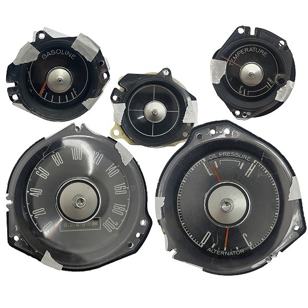 Kit Mostradores D´ Painel Completo Original Mustang-67-68