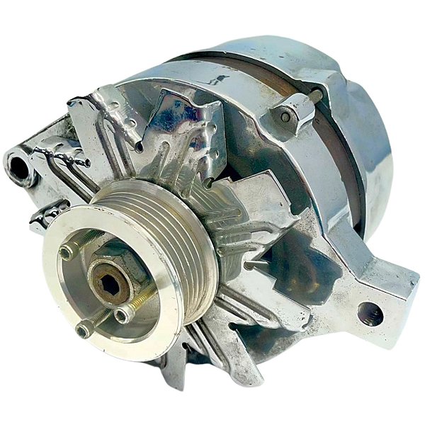 Alternador Billet 12v Cromado Ford V8 302 Maverick Landau