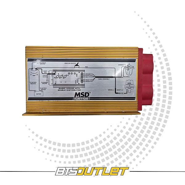 MÓDULO DE IGNIÇÃO MSD-8PLUS MSD 7800