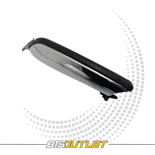 BATENTE DO PARA-CHOQUE DIANTEIRO C/BORRACHA FORD MUSTANG 65-66 (CROMADO) (LE)