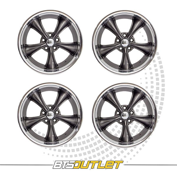 Rodas Aro 18 Tala 8" E 9.5" Furação Gm 5x120 American Racing (Jogo)