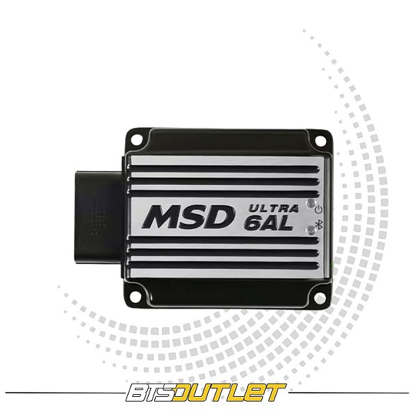 Módulo de Ignição MSD Ultra 6AL Black (NOVO)