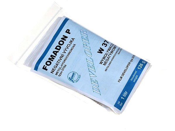Revelador de Filme Preto e Branco Foma Fomadon P (W 37) - 1 Litro (Equivalente ao D-76d)