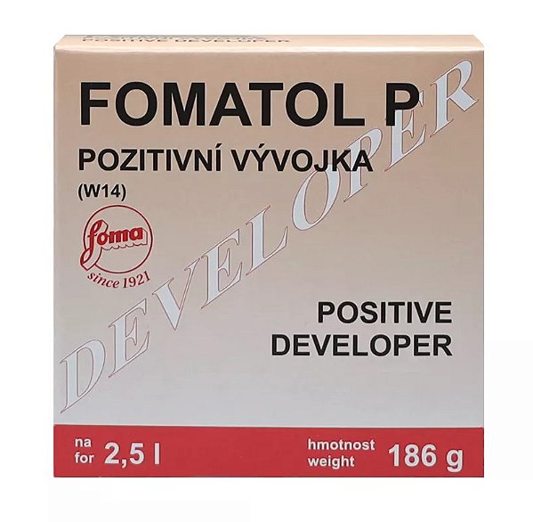 FOMATOL P (W14) 2,5 Litros (186 g) – Revelador em Pó para Papel Fotográfico Preto e Branco