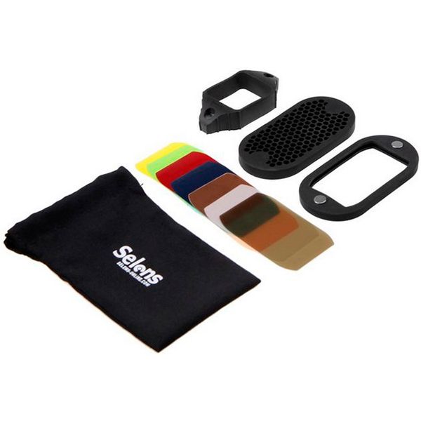 Kit Magnético Colmeia Filtros para Speedlite