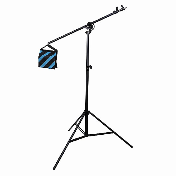 Tripé Girafa com Braço Extensível Multiuso em Alumínio