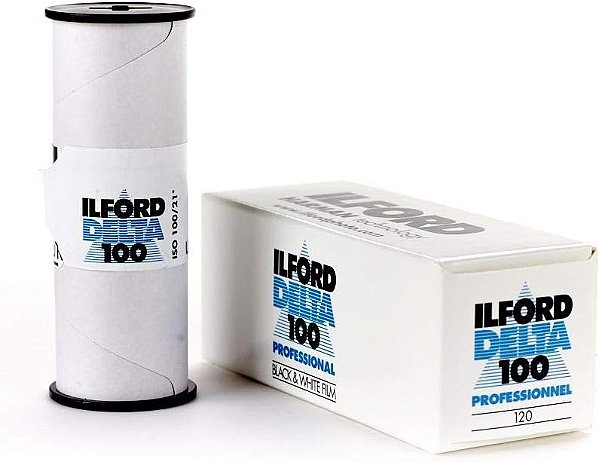 Filme Preto e Branco ILFORD DELTA 100 PROFESSIONAL (Médio Formato 120) - (Vencido - Fabricação -06/2024)