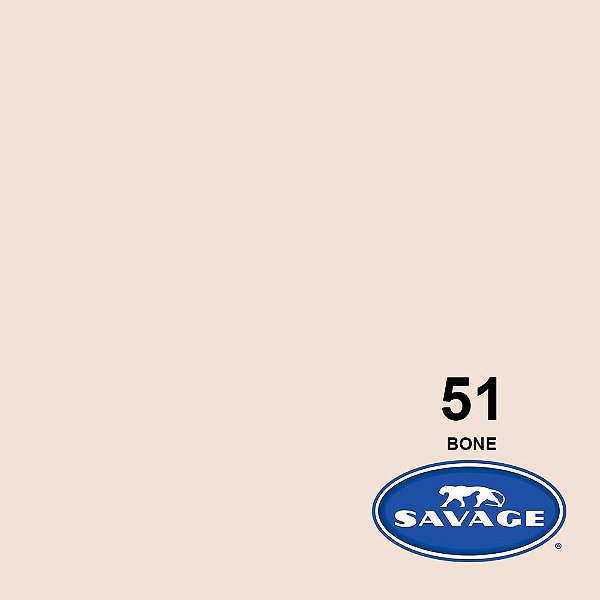 Fundo Infinito Papel Bone 51 Savage 2,72 x 11m
