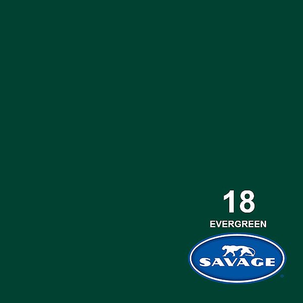 Fundo Infinito Papel Evergreen 18 Savage 2,72 x 11m