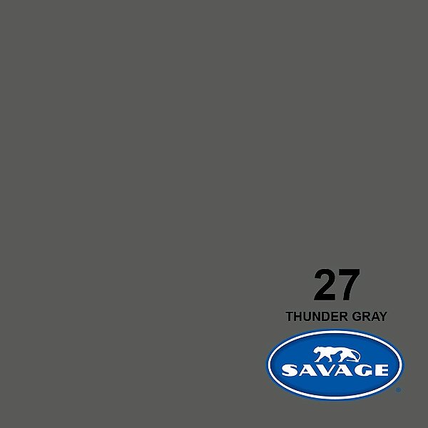 Fundo Infinito Papel Thunder Gray 27 Savage 2,72 x 11m