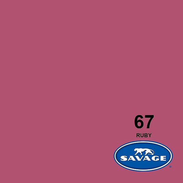 Fundo Infinito Papel Ruby 67 Savage 2,72 x 11m