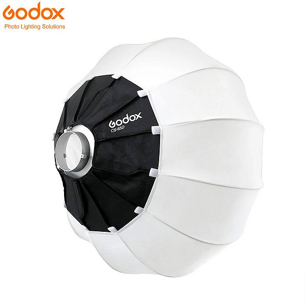 SOFTBOX GLOBO LANTERNA GODOX 65CM ENCAIXE BOWENS