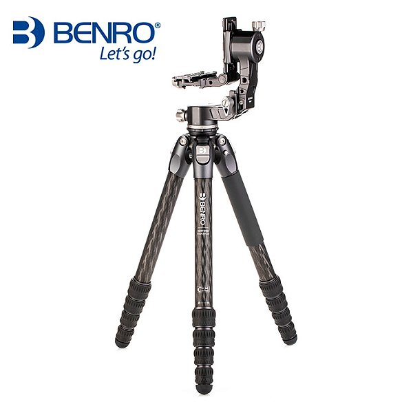 Tripé Benro TTOR35CLVGH2F Tortoise Fibra Carbono com Gimbal dobrável