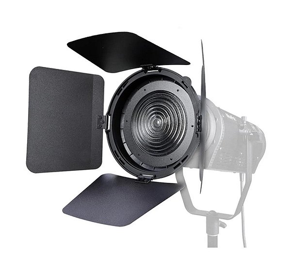 Fresnel com Colmeia e Bandeiras encaixe Bowens Nicefoto