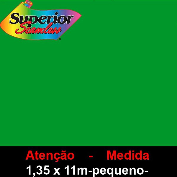 Fundo Pequeno Papel Stinger Chroma Key 1,35x11m - Superior Seamless