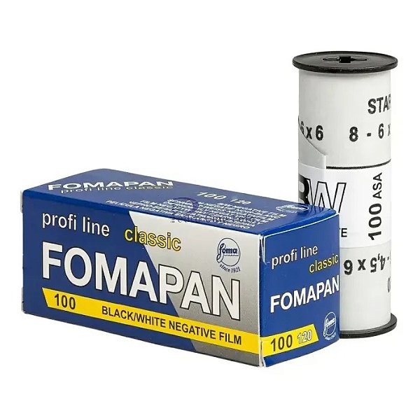Filme Fomapan 100 Classic | Médio Formato 120 | Qualidade Profissional