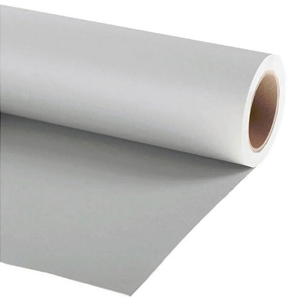 Fundo de papel Cinza Claro 1,35 x 10m Greika