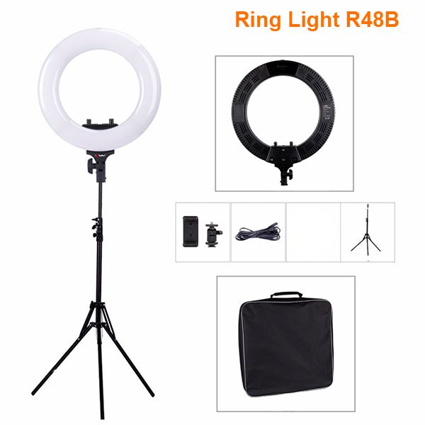 Kit Ring Light R48B com Tripé