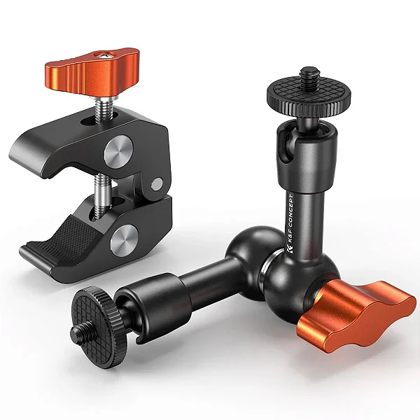 Braço Mágico 6" com Super Clamp 1/4" e 3/8"