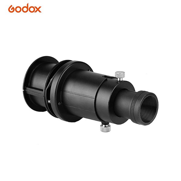 Adaptador de projeção Godox SA-P com lente SA-01 de 85 mm compatível com Godox S30