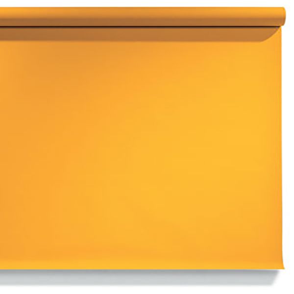 Fundo de Papel Yellow Orange 2,72 x 11m