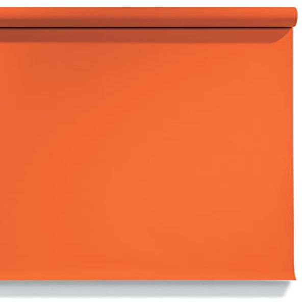 Fundo de Papel Bright Orange 2,72 x 11m