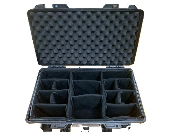 Maleta Rígida com Rodas para Câmeras, Lentes e Drones – Pro