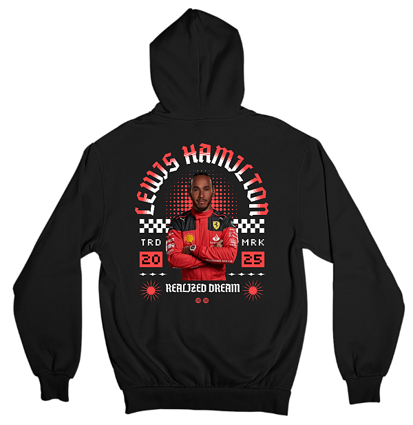 Moletom Pilotwear Lewis Hamilton Ferrari