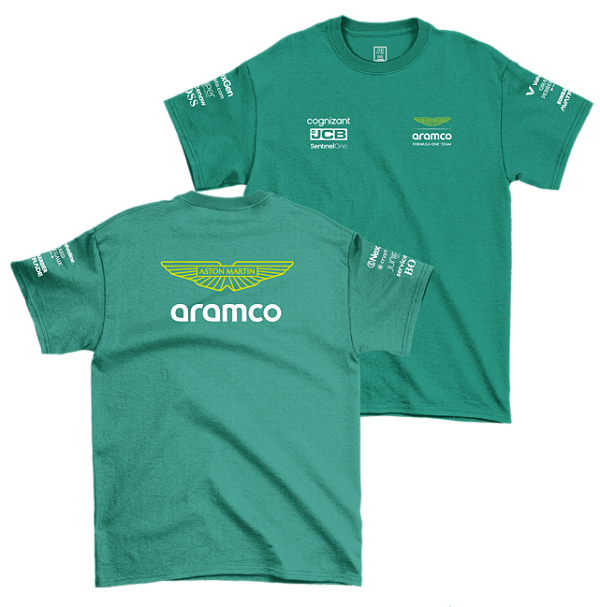 Camiseta Aston Martin 2024 Verde
