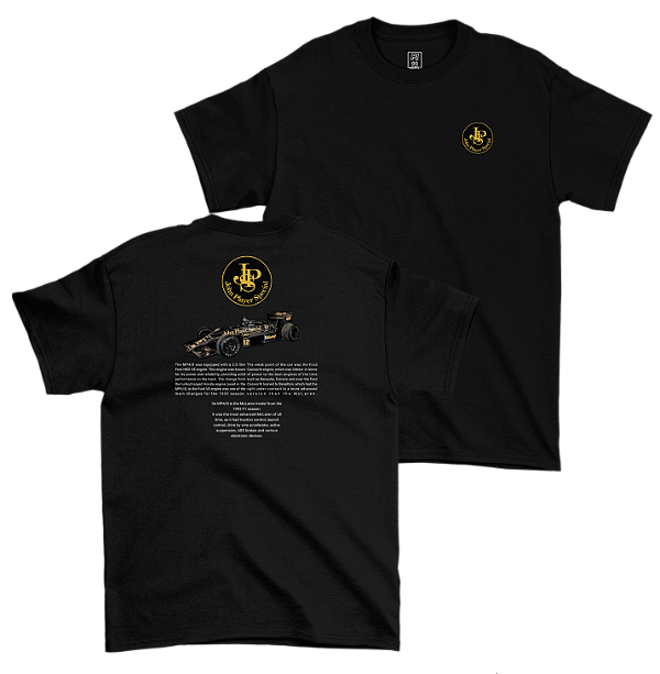Camiseta  History Lotus Preta